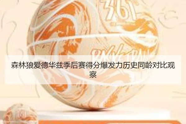 森林狼爱德华兹季后赛得分爆发力历史同龄对比观察